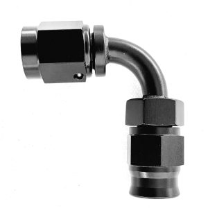 -3 90 degree Aluminium hose end suit PTFE hose