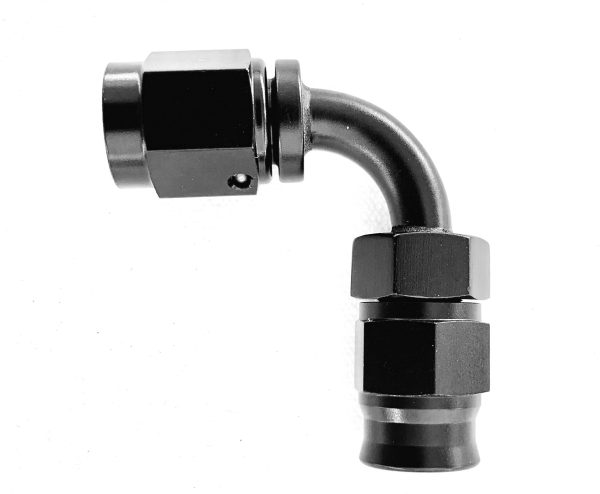 -3 90 degree Aluminium hose end suit PTFE hose