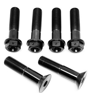 BLACK Ti Midget Steer Arm Kit