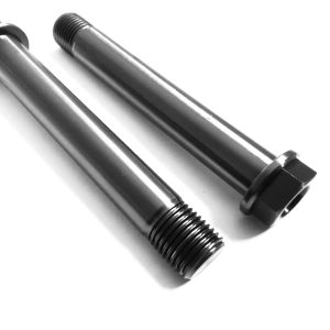 BLACK Ti Flanged Hex head bolt 1/2 x 3.375"