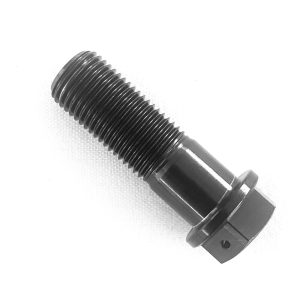 BLACK Ti Flanged Hex head bolt 1/2 x 1.50"