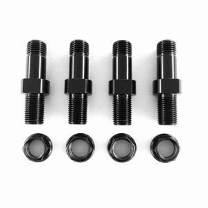 BLACK Ti Shock Stud kit 4pcs
