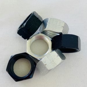 Rod End nut ALUMINIUM 5/8" LH Raw